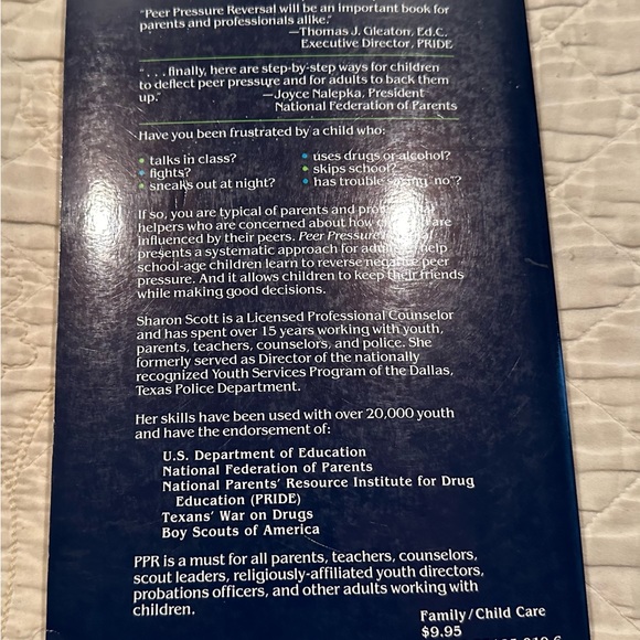 Peer Pressure Reversal- an adult guide to developing a responsible child. New! - Picture 11 of 11